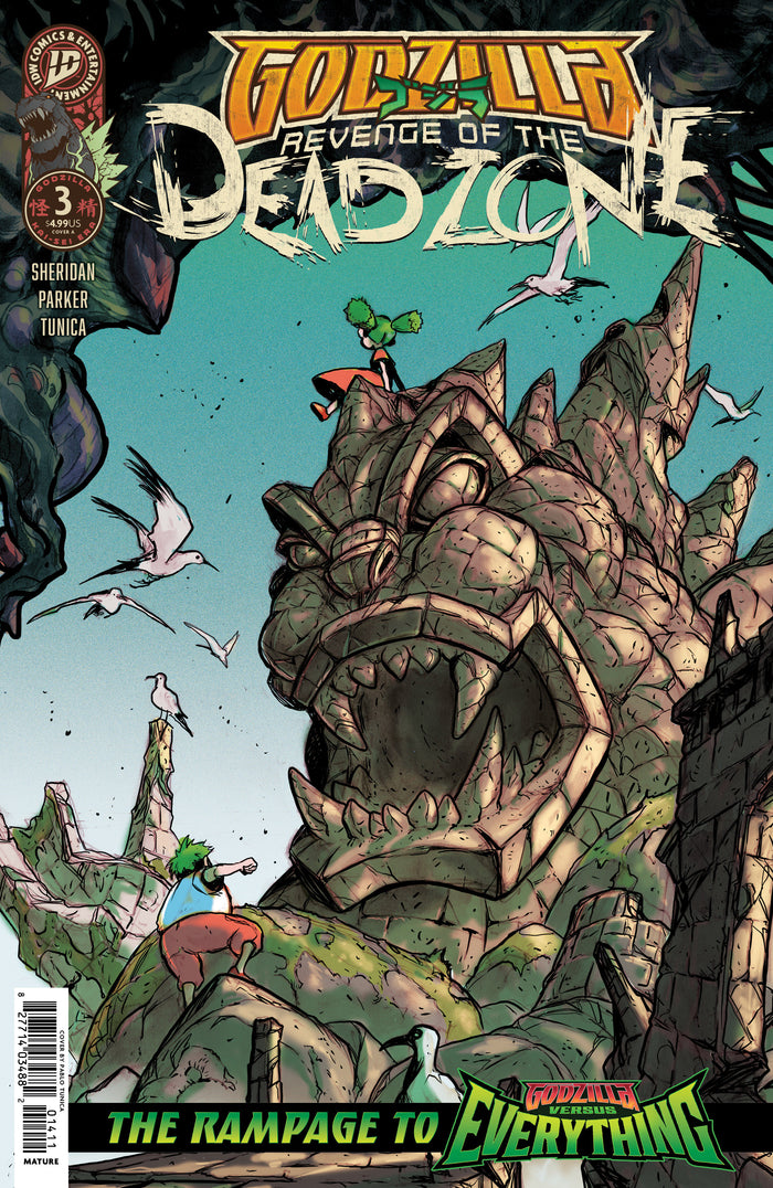 Godzilla: Revenge of the Deadzone [Kai-Sei Era] #3 Cover A (Tunica)