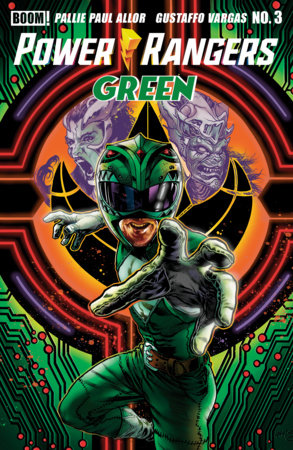 Power Rangers Green #3 A Main Cover by Tony Harris