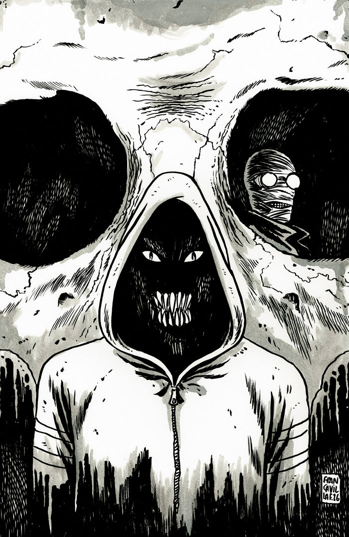 Stuff of Nightmares: The Hoodie #1 D Glow in the Dark Variant (Full Art, Glow in the Dark, Francavilla)